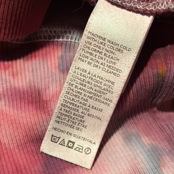 Free People - We The Free Camden custom ice dyed oversized sweatshirt - L - Picture 4 of 9